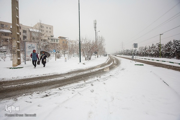 هوای برفی تهران