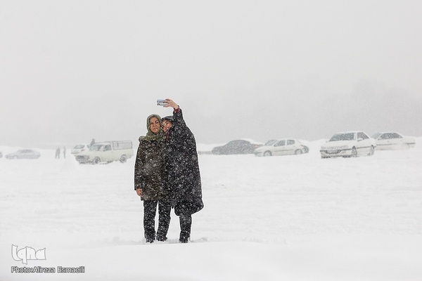 هوای برفی تهران