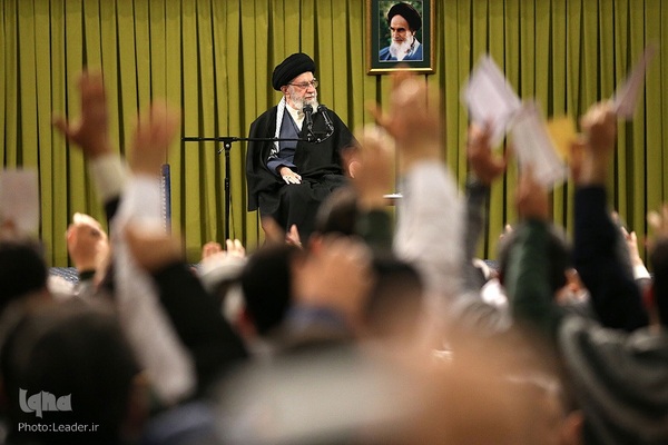 دیدار جمعی از مردم آذربایجان شرقی با حضرت آیت‌الله العظمی خامنه‌ای، رهبر انقلاب