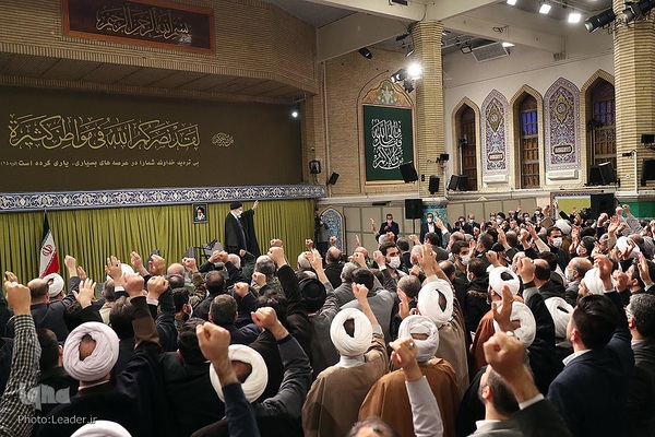 دیدار جمعی از مردم آذربایجان شرقی با حضرت آیت‌الله العظمی خامنه‌ای، رهبر انقلاب