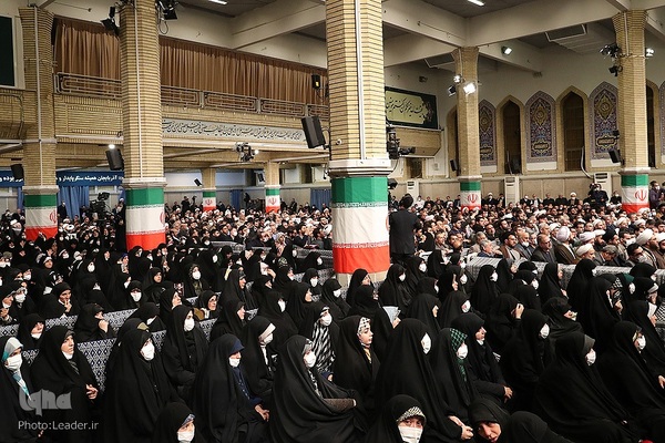 دیدار جمعی از مردم آذربایجان شرقی با حضرت آیت‌الله العظمی خامنه‌ای، رهبر انقلاب