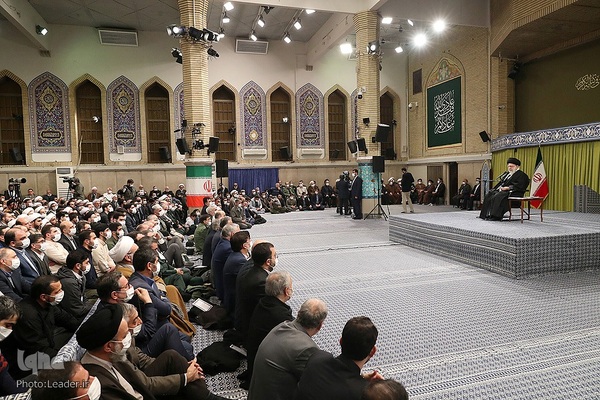 دیدار جمعی از مردم آذربایجان شرقی با حضرت آیت‌الله العظمی خامنه‌ای، رهبر انقلاب