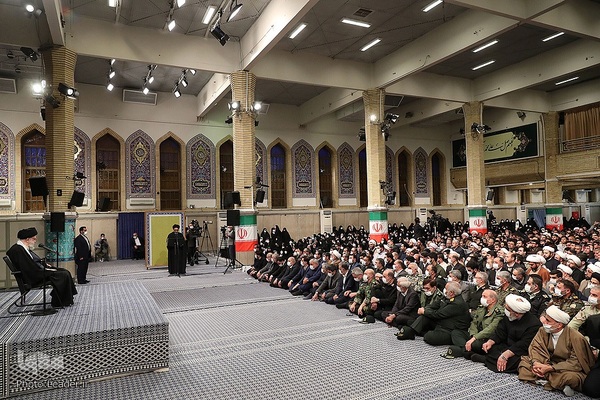 دیدار جمعی از مردم آذربایجان شرقی با حضرت آیت‌الله العظمی خامنه‌ای، رهبر انقلاب