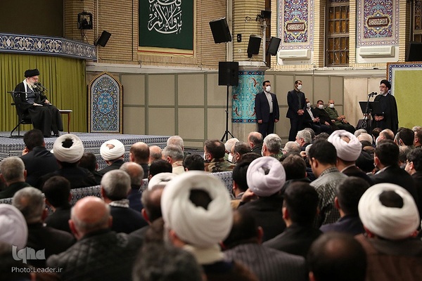 دیدار جمعی از مردم آذربایجان شرقی با حضرت آیت‌الله العظمی خامنه‌ای، رهبر انقلاب