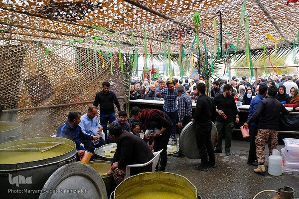 دسته عزاداری شهادت امام کاظم (ع) در شیراز