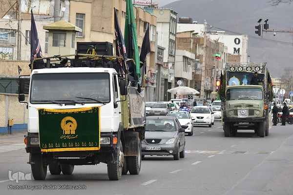دسته عزاداری شهادت امام کاظم (ع) در شیراز