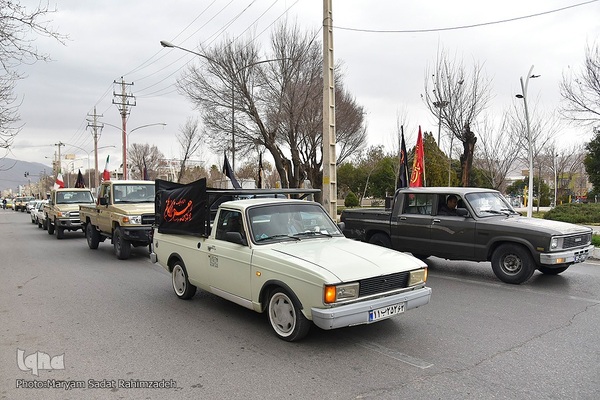 دسته عزاداری شهادت امام کاظم (ع) در شیراز
