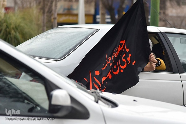 دسته عزاداری شهادت امام کاظم (ع) در شیراز