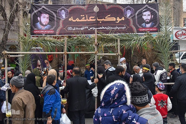 دسته عزاداری شهادت امام کاظم (ع) در شیراز