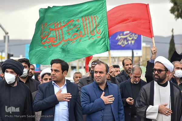 دسته عزاداری شهادت امام کاظم (ع) در شیراز