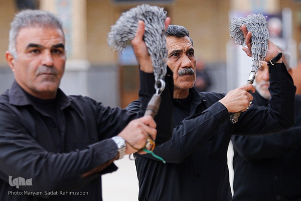 دسته عزاداری شهادت امام کاظم (ع) در شیراز