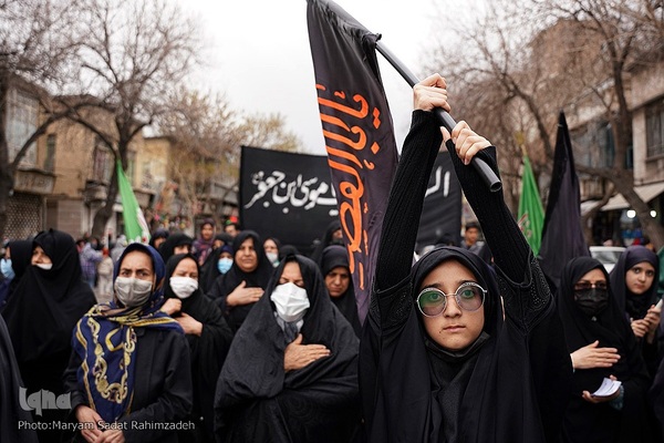 دسته عزاداری شهادت امام کاظم (ع) در شیراز