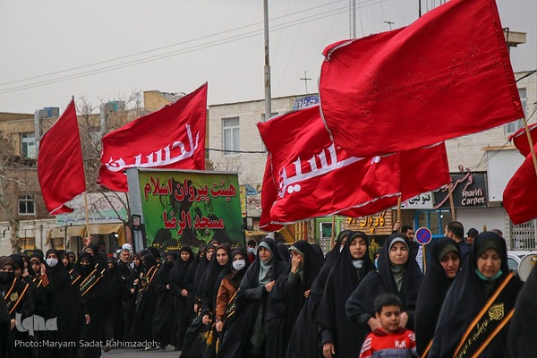 دسته عزاداری شهادت امام کاظم (ع) در شیراز