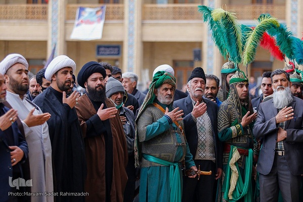 دسته عزاداری شهادت امام کاظم (ع) در شیراز