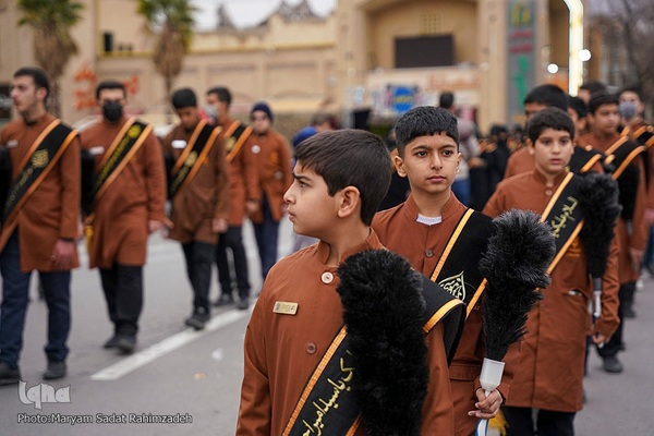 دسته عزاداری شهادت امام کاظم (ع) در شیراز