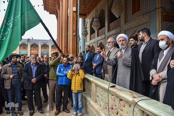 دسته عزاداری شهادت امام کاظم (ع) در شیراز