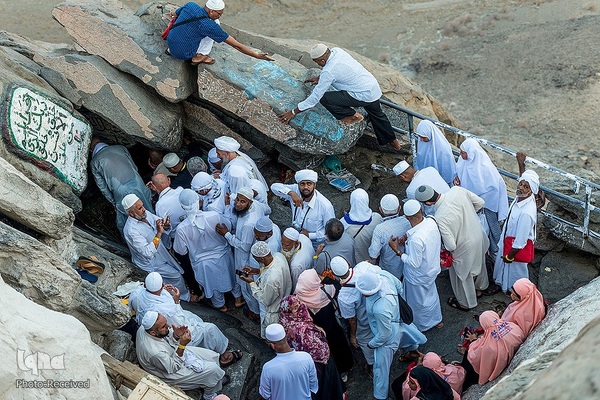 غار «حرا» در مکه مکرمه