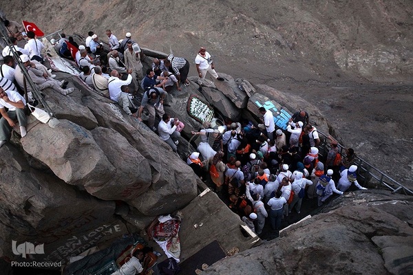 غار «حرا» در مکه مکرمه