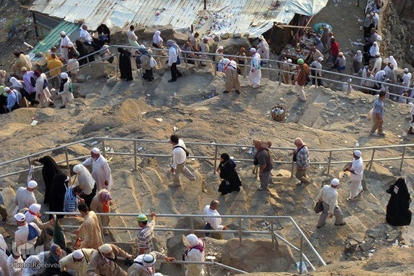 غار «حرا» در مکه مکرمه