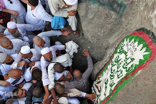 غار «حرا» در مکه مکرمه