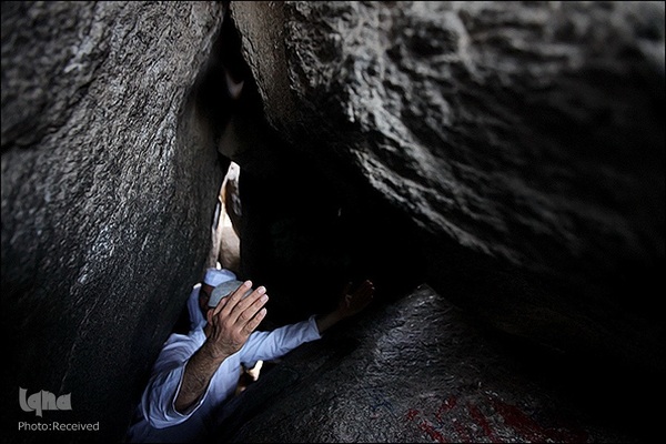 غار «حرا» در مکه مکرمه