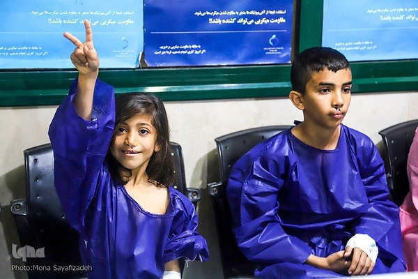 نذر خدمت «مرهم» در رامهرمز