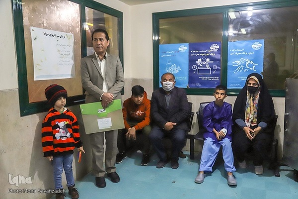 نذر خدمت «مرهم» در رامهرمز