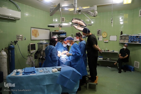 نذر خدمت «مرهم» در رامهرمز