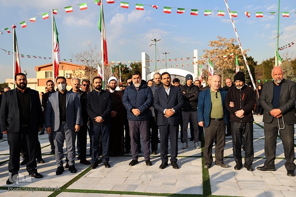 مراسم تشییع پیکر مرحوم اسماعیل احمدی، مدیر کل حوزه وزارتی وزارت ورزش و جوانان