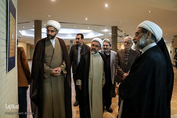 آئین افتتاحیه نمایشگاه هنرهای تجسمی نور در موزه ملی قرآن کریم