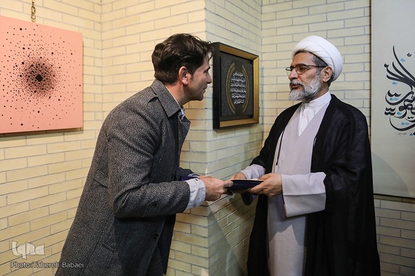 آئین افتتاحیه نمایشگاه هنرهای تجسمی نور در موزه ملی قرآن کریم