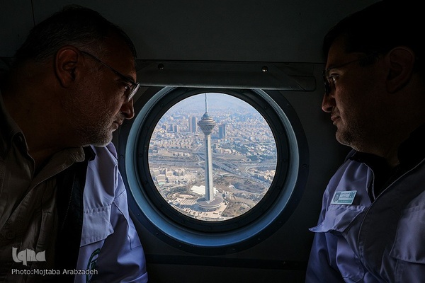 سومین تمرین مشترک امداد هوایی کلانشهر تهران