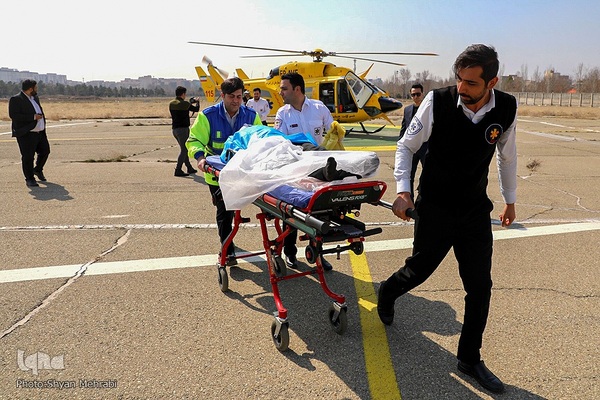 سومین تمرین مشترک امداد هوایی کلانشهر تهران