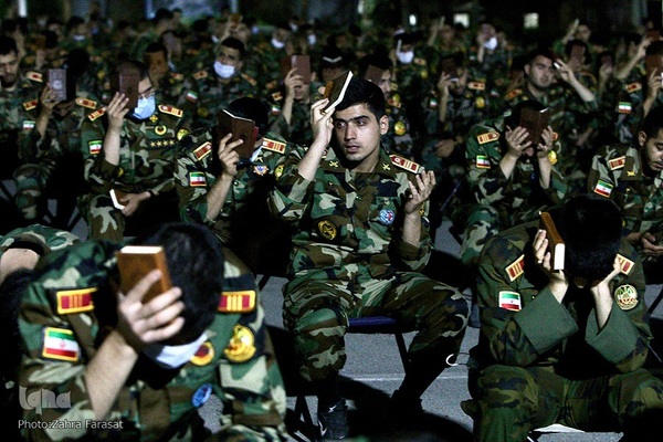 احیای شب ۲۳ رمضان در دانشگاه افسری امام علی(ع)