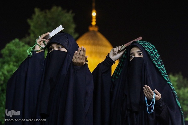 احیای شب ۲۳ رمضان در شیراز