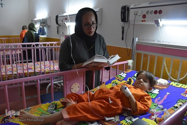 مراسم احیاء شب نوزدهم ماه رمضان در بیمارستان شفاء سمنان