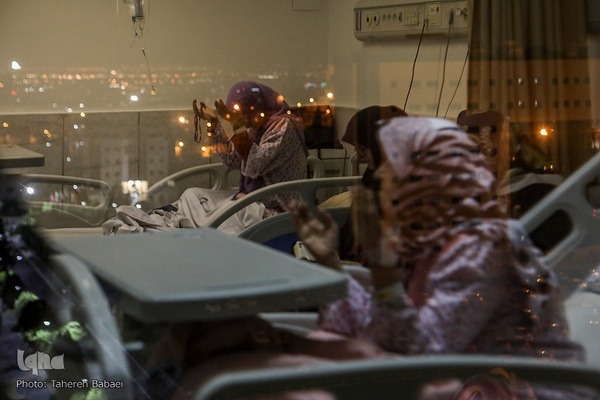 مراسم احیای شب نوزدهم ماه مبارک رمضان در بیمارستان بقیه‌الله