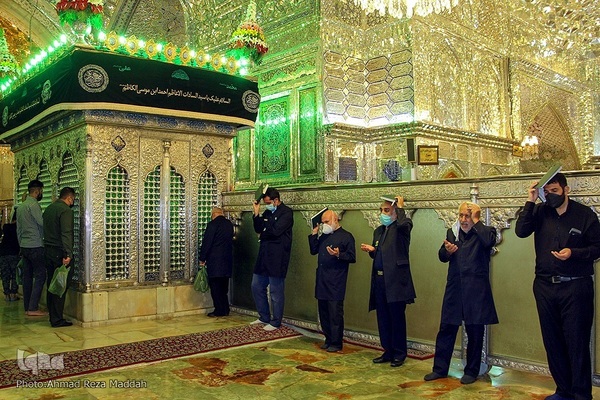 مراسم احیای شب نوزدهم ماه مبارک رمضان در حرم مطهر حضرت شاهچراغ(ع)  