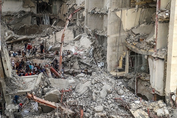 دومین روز پس از فاجعه متروپل