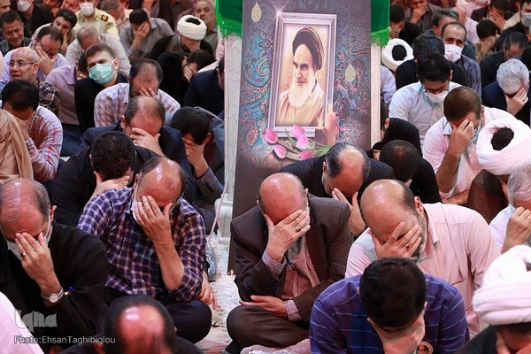 مراسم سالروز رحلت امام خمینی (ره) در حسینیه اعظم زنجان