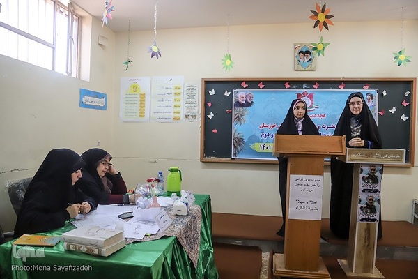 هجدهمین جشنواره دانش آموزی قرآن، عترت و نماز قطب ۲ خوزستان در بخش دختران