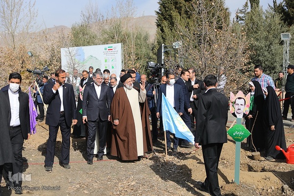 نکوداشت روز درخت‌کاری با حضور رئیس جمهور