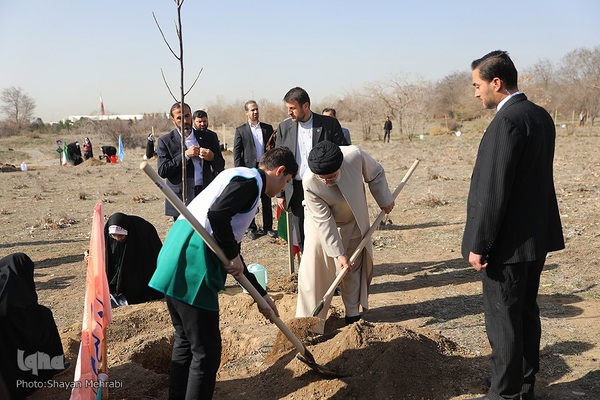 نکوداشت روز درخت‌کاری با حضور رئیس جمهور