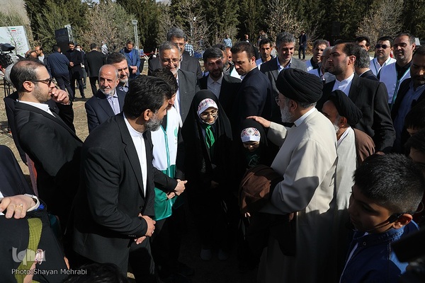 نکوداشت روز درخت‌کاری با حضور رئیس جمهور