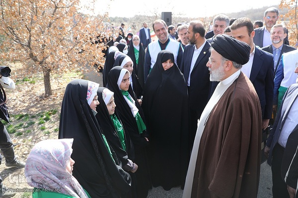 نکوداشت روز درخت‌کاری با حضور رئیس جمهور