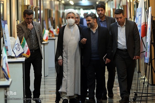 سومین روز نمایشگاه دستاوردهای جهاددانشگاهی در محل نمایشگاه دائمی خانه ملت در مجلس شورای اسلامی