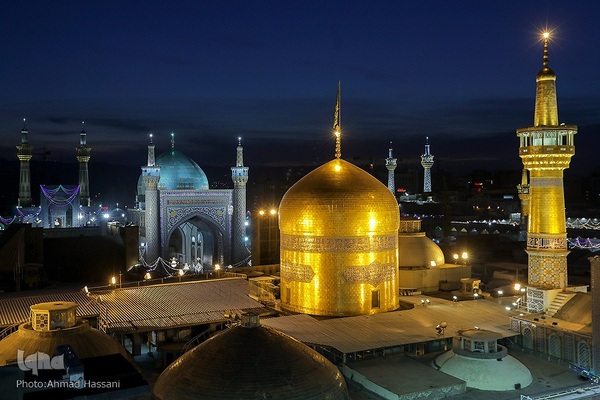 آیین بازگشایی صحن انقلاب اسلامی حرم مطهر امام رضا علیه‌السلام