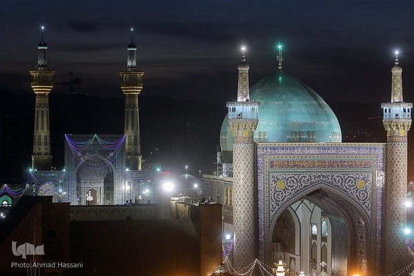 آیین بازگشایی صحن انقلاب اسلامی حرم مطهر امام رضا علیه‌السلام