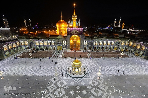 آیین بازگشایی صحن انقلاب اسلامی حرم مطهر امام رضا علیه‌السلام
