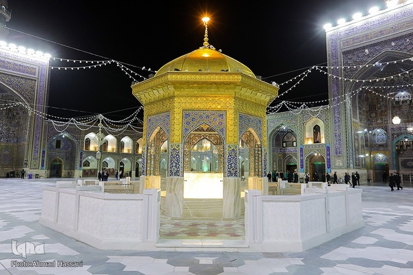 آیین بازگشایی صحن انقلاب اسلامی حرم مطهر امام رضا علیه‌السلام